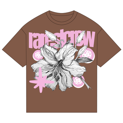 Flower and Text