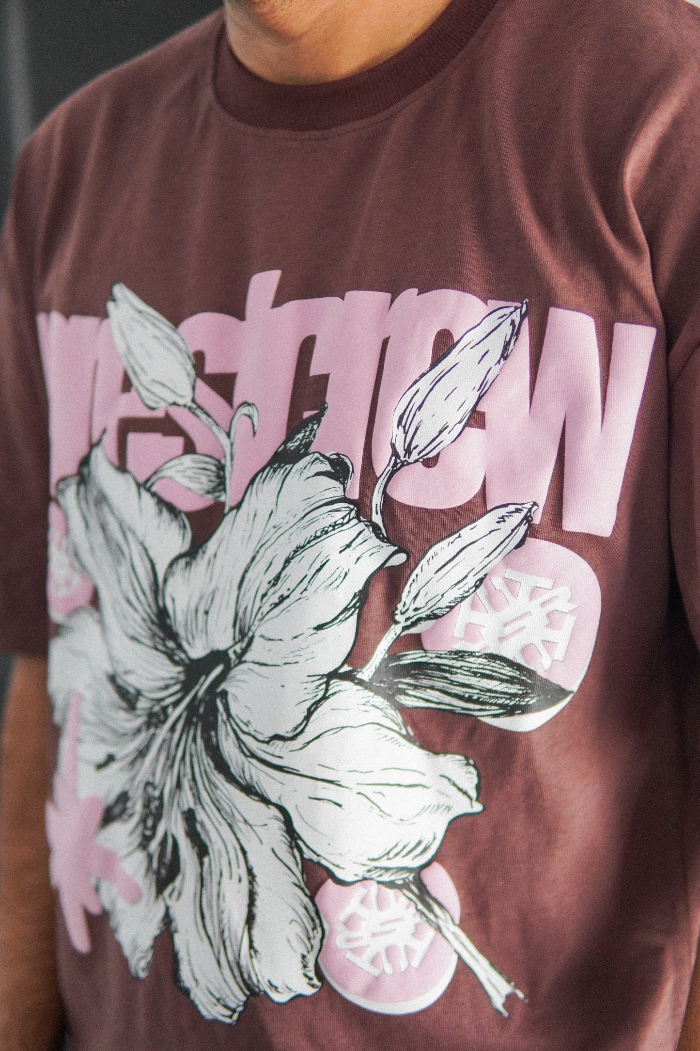 Flower and Text